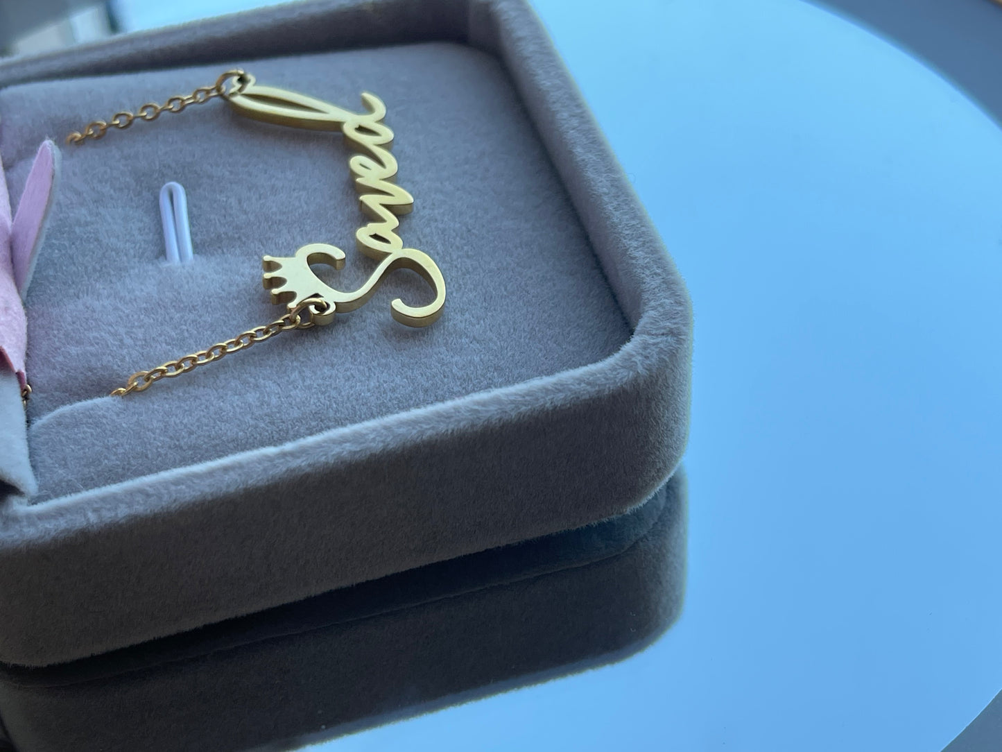 Crowned "By Grace" Necklace