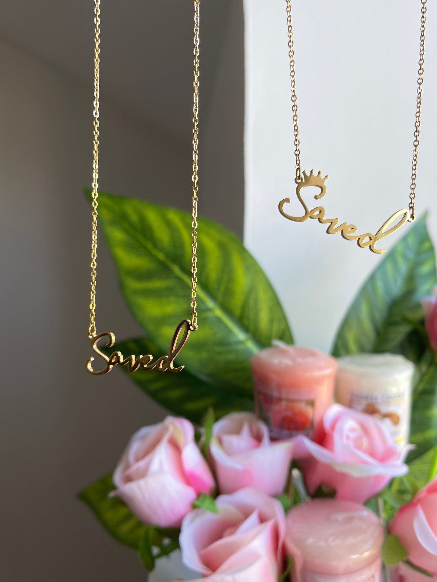 Crowned "By Grace" Necklace